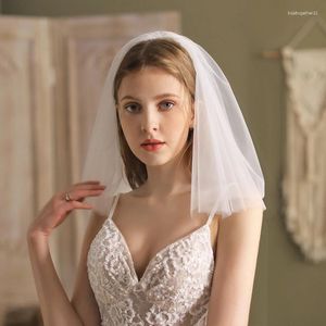 Veaux de mariée Vele de mariage avec peigne Accessoires de cheveux élégants pour les mariées 15 