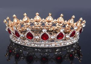 Bridal Wedding Jewelry Queen Crowns Tiaras Baroque Hair Accessories Vintage Women Fashion Rhinestone Nouveau Luxury Bandbands 2018 Spa5527266