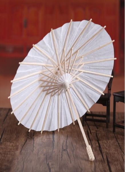 Parasol de mariage Bridal Parasols White Paper Bellas Chinois Mini Craft Umbrella Diamètre 20304060CM1065804