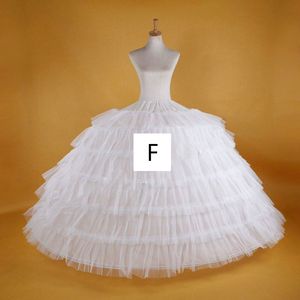 Bruids Petticoat Hoepel Onderrok Vrouwen Witte Petticoat Tule Jurk Puffy Rok Vestidos Para La Boda Formele