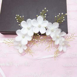 Femmes filles fleur bande mariée fleur couronne coiffeur de cheveux accessoires accessoires de mariage printemps bohemia couronne de casse-tête