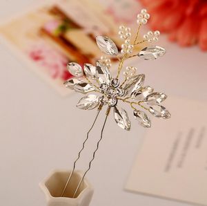 Bruid sieraden zilveren kristal bloem bruid hoofdtooi zachte ketting bruiloft haar ornamenten versierde hoofdeces ld030