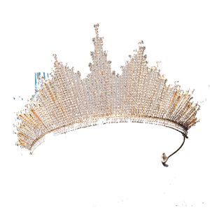 Bride Luxury Wedding Wedding Tospieces Princess Sweet Crown Hair Accesorios para mujeres