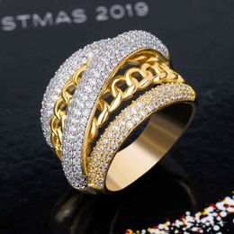 Mariée parler 2021 arrivées bague de mariage femmes zircon cubique élégant dame anneaux pour fête anniversaire bijoux accessoires