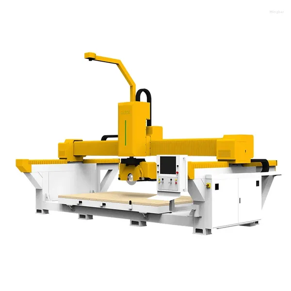 Bridg Saw Axi 5 CNC Router Granite 3D Stone Sculpture Machine