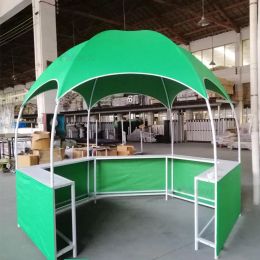 Bridge 3x3m Incroyable concessionnaire Dome Tent parasol pop up up up up marquee Gazebo pour l'événement Booth exposition d'exposition de promotion de salon