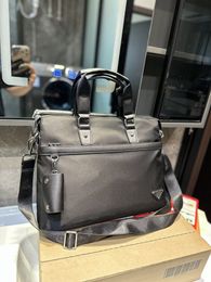 Maletín, bolso de computadora, bolso, bolsa de lujo, bolso clásico liviano y liviano para hombres de diseñador