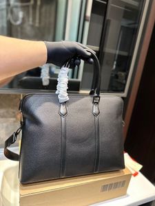 Briefcase, computer bag, handbag, luxury bag, designer men's square classic bag