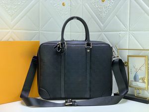 Maletín, bolso de computadora, bolso, bolsa de lujo, diseño liviano y liviano para hombres y calles clásicos de moda Bag001