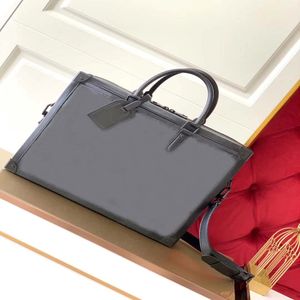 Koffer voor mannen nieuwe ontwerper mode mode hoogwaardige zakelijke laptop tas grote capaciteit schouder kruis body messenger tassen 245J