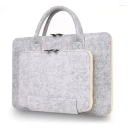 Valigette Computer portatile con borsa in feltro portatile da 13 pollici per borsa MacBook Pro