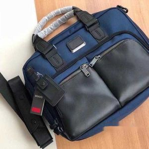 Aktetassen 14 inch Ballistische nylon zakelijke handtas heren laptop tas waterdichte slijtvaste schouderfietcase multifunctionele ritssluiting