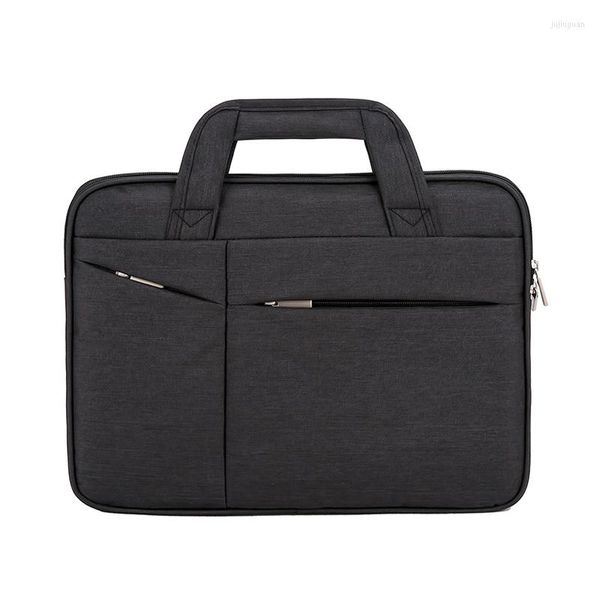 Porte-documents 16 pouces hommes porte-documents simple Oxford tissu imperméable résistant à l'usure sac d'ordinateur portable vente-wt