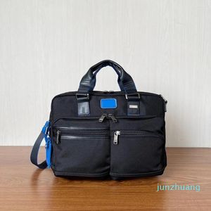 Aktetassen Ballistische Nylon Computer Aktetas Heren Business Commuter Schouder Messenger Bag Mode Handtas