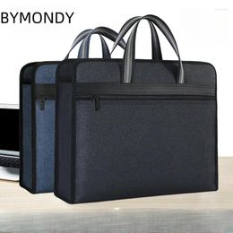 Misportés Bymondy Misportation Business Business Ordin Vaptop Bag de toile Bureau de bureau de bureau pour documents Documents Vintage Book Sacs Robe