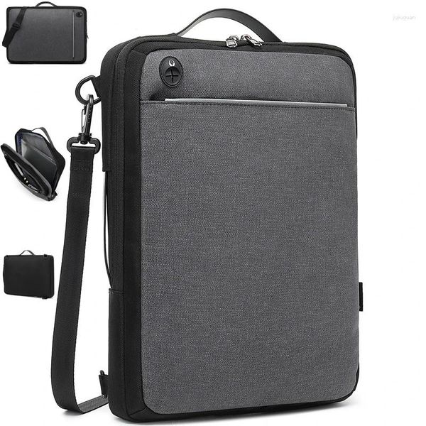 Maletines CFUN YA 2023 Luxury Multi-Use Correa Bolsa para computadora portátil para 15.6 Notebook Mochila Bolsas de computadora Messenger Funda de funda