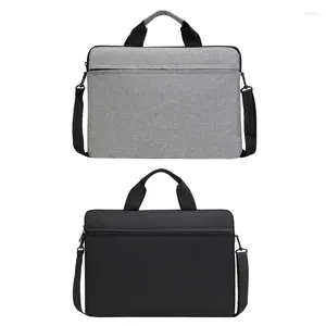 Porte-documents pratique 14 pouces sac pour ordinateur portable cahiers épaule voyage sac à main bandoulière