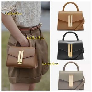 Maletines Bolsas de noche Demellier Bolsa para mujer 2024 Lujo Nuevo Paquete pequeño Nano Montreal Silla de montar Cuero de vaca Moda de mano Un hombro Crossbody Bolsa de alta calidad