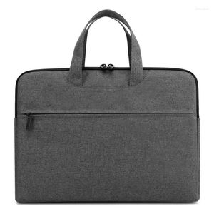 Porte-documents Fashion Zipper Computer Bag Business Briefcase Mans Sac à main