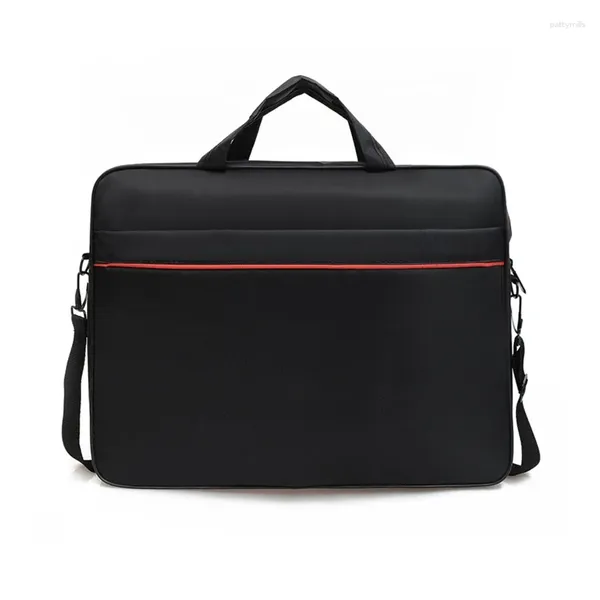 Maletines Bolsa para computadora portátil 15.6 pulgadas Cuaderno a prueba de golpes para funda Manga Computadora Bolso de hombro Maletín con correa ajustable