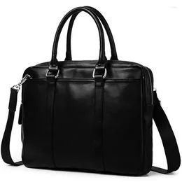 Meridores LEINASEN Fashion Fashion Men Bag Shoulse Messenger Bags Bag Bag Business Laptop maletín Malso Bolsa