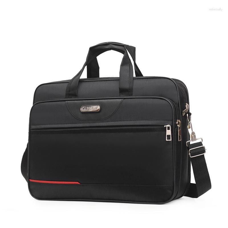 Misportés Men's Men's Mencase Weekend Travel Business Document Document Storage Sac Protection d'ordinateur portable Matière de sac à main Organisez des accessoires