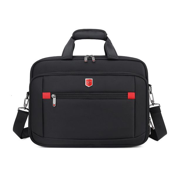 Maletines Maletín de negocios para hombres Bolsa para computadora portátil Tela Oxford impermeable Hombres Computadoras Bolsos Cartera Hombre Hombro Bolsas de mensajero de viaje 230922