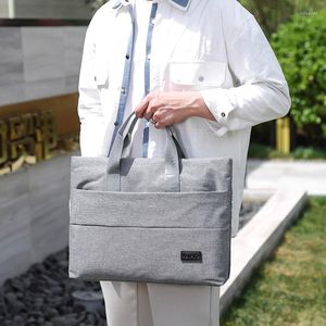 Porte-documents pour hommes Business Fashion Computer Briefcase 14-Inch Handheld Laptop Bag