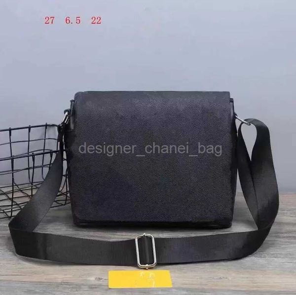 Maletines Cartera para hombre bolsos de diseño Bolso bandolera para hombre Mochila de cuero de Pu Maletín negro Bolso de hombro para computadora portátil Bolsos de mensajero Monederos Bolso de lujo de 28 cm