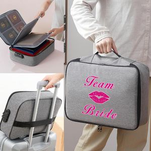 Carpeta organizadora de maletines, bolso de mano, cosas de privacidad de negocios, caja de seguridad grande con cerradura para archivos, bolsa de almacenamiento multifuncional para viajes al aire libre y hogar