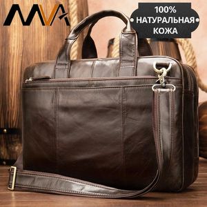 Misportés Westcase Motspèle Male Sac Messenger Sac en cuir authentique pour Document Men Apouner Travel Handbags Satchel ordinateur portable 14 pouces