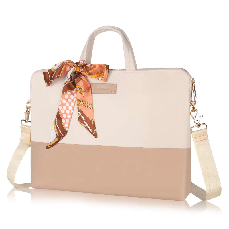 Kolejki dla kobiet -absorbujących minimalistyczną torbę laptopów Universal 13 -calowe 14 -calowe sprawa biznesowa splash