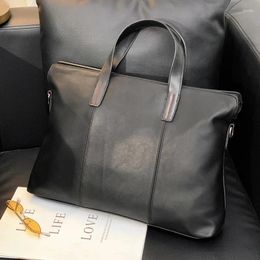Aktentaschen Xiao.p Fashion Business Herren Hochwertiges Pu-Leder Casual Messenger Bags Laptoptasche Bürohandtaschen Für Männer