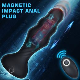 Calzoncillos Bragas Anal Plug Vibradores para hombres Masajeador de próstata Masturbador Estimulador de vagina Consoladores Control remoto Ano masculino Butt Sex Toys 230824