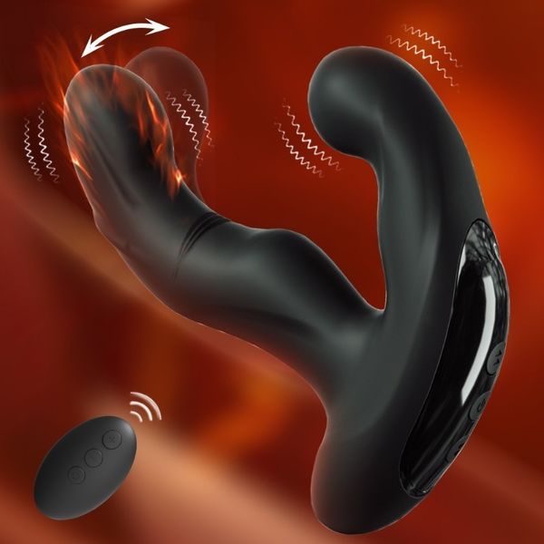 Calzoncillos Bragas Anal Vibrador Butt Plug Masajeador de Próstata para Hombres Gay Back Court Anus Vibración Forma de Dedo Masturbador Estimulador Juguetes para Adultos 230824