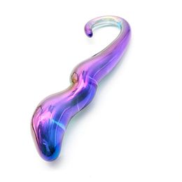 Slips Slipje Kleurrijke Kristallen Glazen Dildo Masturbator Realistische Dildo Penis Grote Gspot Anale Butt Plug Adult Sex Toys voor vrouw Vrouwelijke 230901