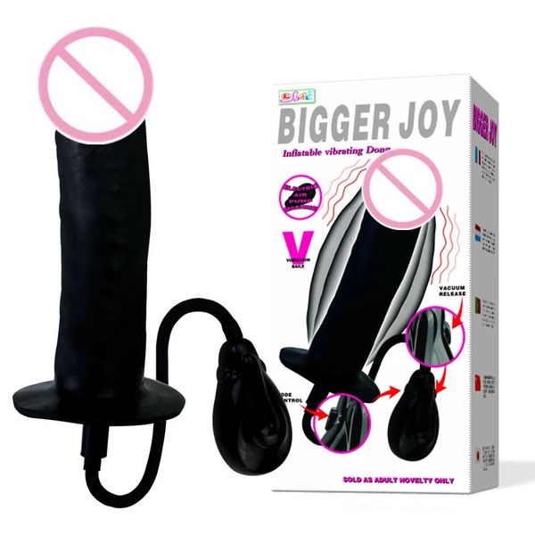 Calzoncillos Bragas Eléctrico Auto Inflable Consolador Vibrador Pene Dong Butt Plug Anal Sex Toys Anal Plug Bigger Joy Drop 231115