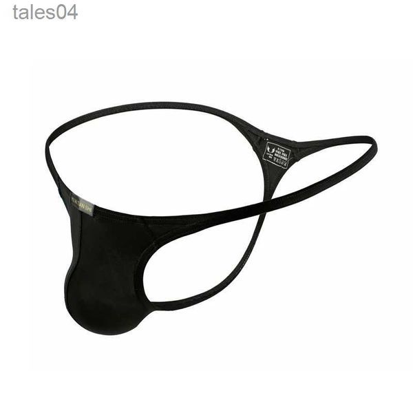 Calzoncillos Bragas Hombres Tangas y Tanga Ropa interior Calzoncillos sólidos de talle bajo Pene Hipster Jockstrap Lencería Tanga Hombre Sexy Tanga transpirable YQ240218