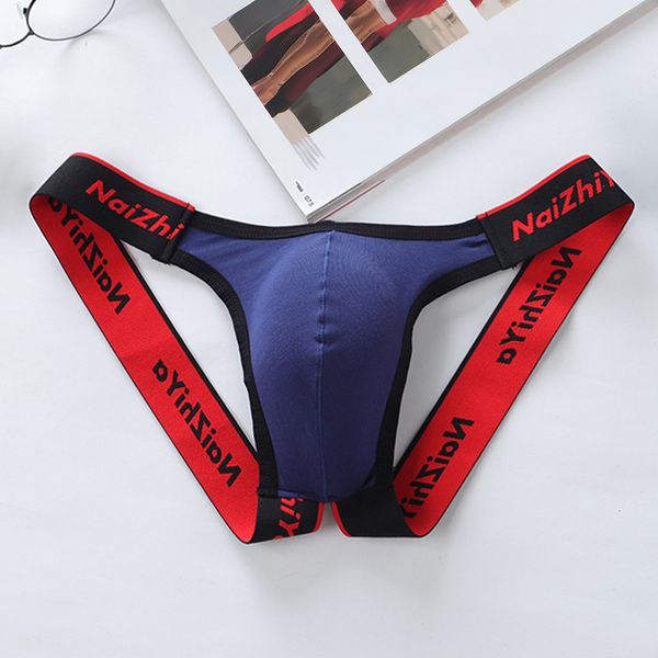 Calzoncillos Bragas Sissy Jock Strap Bragas Hombres Sexy Algodón U Tanga convexa Calzoncillos Gay Sexy Breve Low Rise U Bolsa Ropa interior Ropa interior transpirable 230818