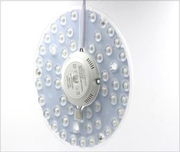 Source lumineuse LED remplaçable 2D vif pour lampe de plafond européenne marquée 24W 220V avec des lumières LED d'aimant Remplacement PCB9618245