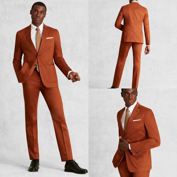 Couleur vive garçons d'honneur mariage Tuxedos deux pièces (veste + pantalon) mode hommes costumes de mariage formel bal sur mesure