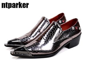 ¡Zapatos hechos a mano italianos Tyle para hombre, zapatos de vestir formales de cuero brillante para hombre, Zapatos de cuero para negocios/fiesta con punta estrecha, Zapatos para hombre, EU38-46!