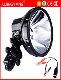 Bright Proteerbare HID Spotlight 220W Xenon Search Light Hunting 12V Searchlight 35W55W65W75W100W160W6740785