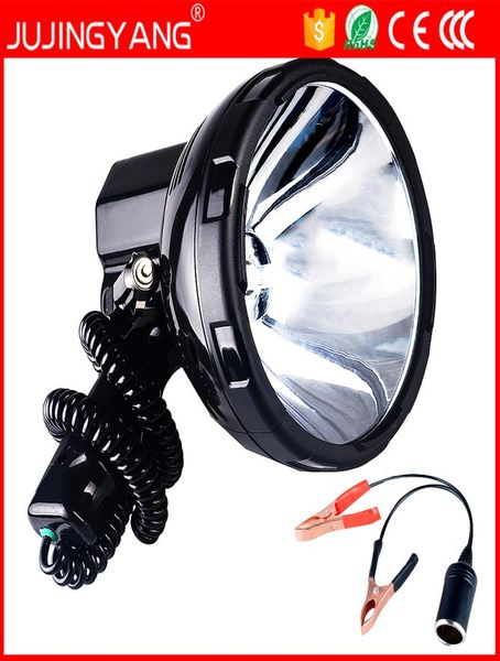 Bright Protable Hid Spotlight 220W Search Light Hunting 12V Searchlight 35W55W65W75W100W160W6740785