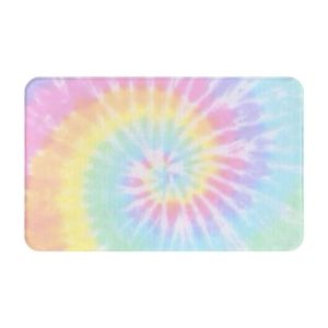 Bright Tie Dye 3 Tailles Accueil Tapis Chambre Tapis Tie Dye Bleu Vert Rose Jaune Violet Sarcelle Blanc Pastel Lumineux Mignon Cool Tendance 240111