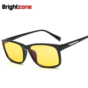 Brightzone Anti Blue Light Glasses Men Women Stop Eye Stain Sleep Better Defence Radiation Computer Night Driving Gaming W220423