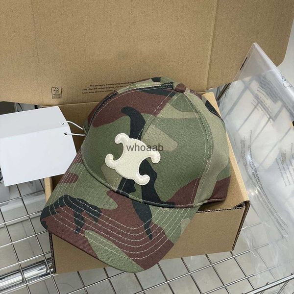 Sombreros de ala Diseñadores de béisbol Patrón de camuflaje Carta Casquette Lujo Mujeres y hombres Calle Sombrilla clásica Viaje al aire libre 240229