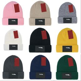 Randloze wintermuts designer hoed schedelkap voor mannen zwart wit eenvoudige elasticiteit cappello dik hoofd warm hiphop sport casual wollen motorkap skiklimmen fa04