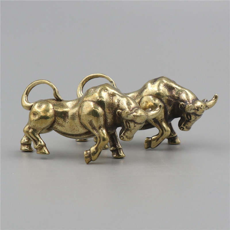 Bring Good Luck to Your Stock Trading with this Adorable Bull Desk Ornament