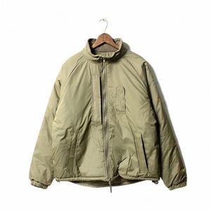 Ejército británico PCS Chaqueta térmica Softy Ropa Cott, Excedente militar Chaqueta militar del Reino Unido Abrigo térmico impermeable frío I8Mt #